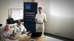 Vortrag Energieffizienz Hr. Mader hält einen Beitrag zum Thema Energieeffizienz