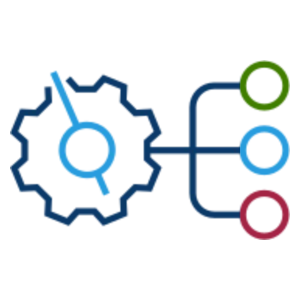 Ein Pictogram das einen Zahnrad in den Farben von Codronic darstellt